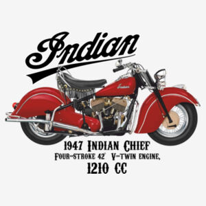 USA Retro Vintage 1947 Indian Chief Image - Long sleeve baseball t-shirt Design