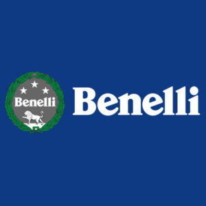 Retro Benelli Motorcycle Logo - Patch Beanie  Design