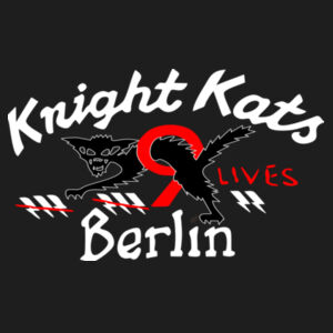 Vintage Knight Kats WW2 German Luftwaffe Pilots Motorcycle Club - Patch Snapback Cap Design