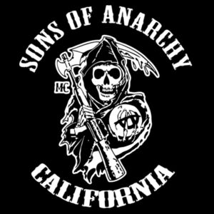 USA TV Series Sons of Anarchy Design - Circle Patch Beanie Design