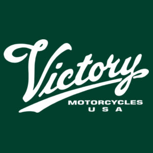 Classic USA Victory Motorcycle Logo - Patch Beanie  2 Design