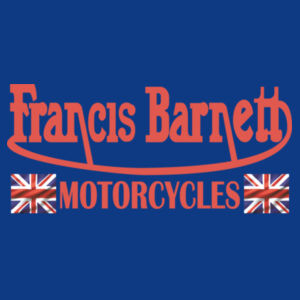 Vintage English Francis Barnett Motorcycle Logo 2 Design