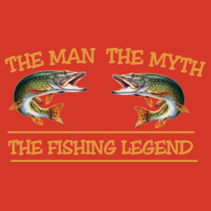 The Man, The Myth, The Fishing Legend Premium Beanie 2 Design