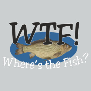 Funny Fishing Angling WTF Where's The Fish - Pom pom beanie 2 Design