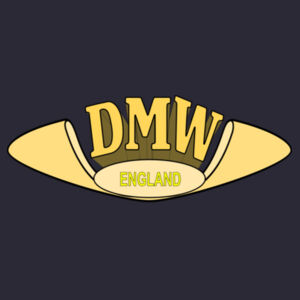 Retro Vintage DMW Great British Motorcycle Marque - AWDis College Hoodie Design