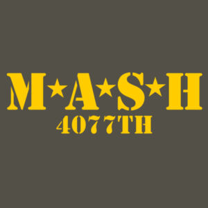 USA Film TV Retro Vintage MASH Logo - Patch Snapback Cap Design