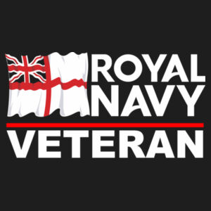British Armed Forces Royal Navy Veteran - Patch Snapback Cap Design