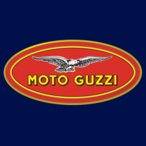 Retro Vintage Moto Guzzi Motorcycle Oval Biker Logo - Patch Beanie  Design