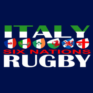 Italy Rugby Six Nations - Patch Beanie  Design