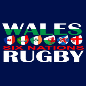 Wales Rugby Six Nations - Patch Beanie  Design